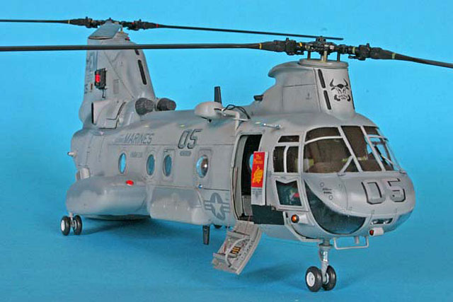CH-46E Bullfrog by Ted Taylor (Academy 1/48)