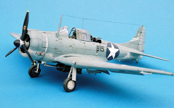 Sbd-3 Dauntless for Accurate Miniatures Eduard 49284 1/48 Aircraft painted for sale online 