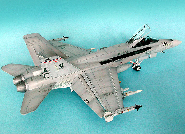 F/A-18C Hornet by Mike Grant (Hasegawa 1/48)