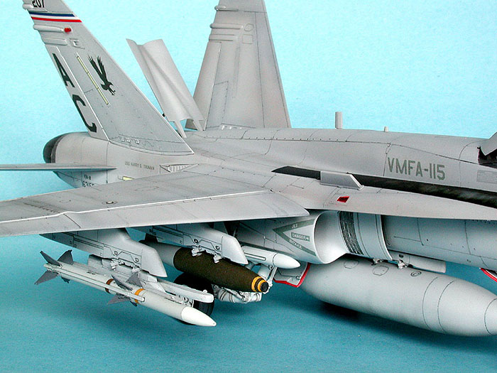 Eduard 1/48 mask F-18A/C Hornet for Hasegawa kit #EX003 
