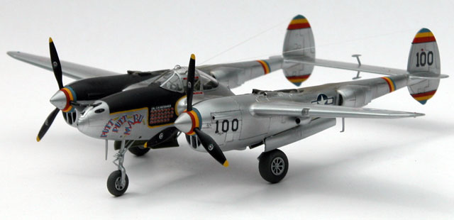 1/72 Squadron Crystal Clear Canopy - Lockheed P-38F Lightning (Hasegawa)