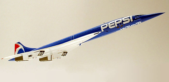Decal for  Concorde  1/144  Revell kit     PEPSI