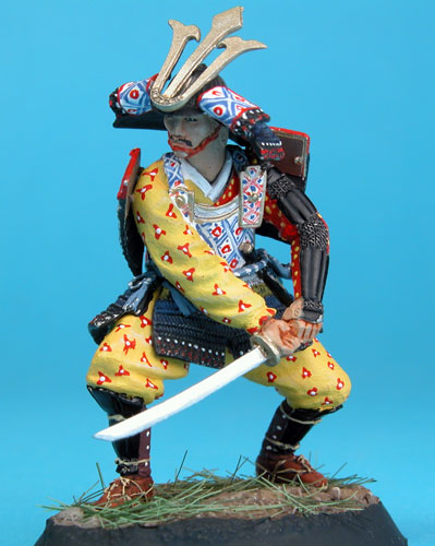 Figurine - Kit à peindre Samouraï en 1300 - SM-F05