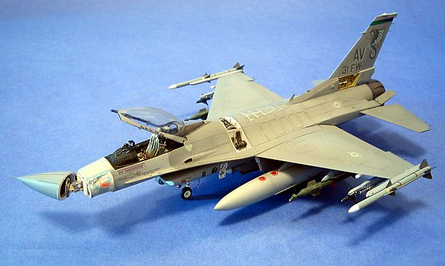 for Hasegawa 1921 Verlinden 1/32 F-16 Fighting Falcon Aircraft Detail Set