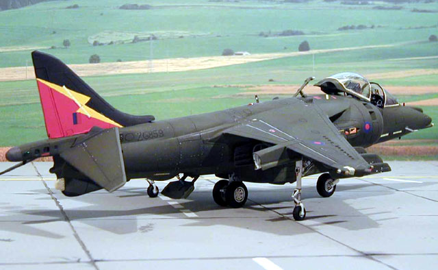 Harrier GR.3 by Piero di Santos (Airfix/Monogram 1/48)