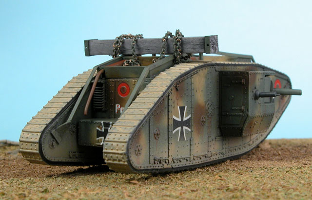 Brit.captured 1:72 5001 Emhar Mark.IV Tank WWI 'Male' WWI heavy tank Decals 